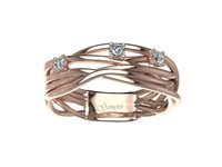 Ringe Gemoro Dame Radici in Rosègold Diamante 0.1 Ct AB1069ROS-16 - AB1069ROS-16